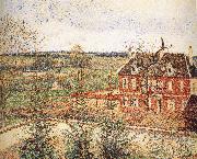 Camille Pissarro Deaf woman's home oil painting artist